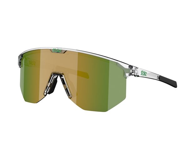 Cykelbriller Bliz Hero Small Transparent White-Green