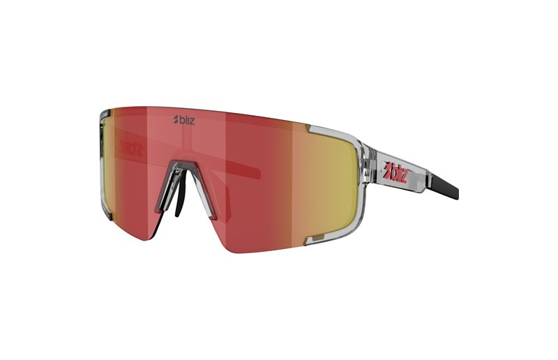 Pyöräilylasit Bliz P003 Transparent Dark Grey-Red