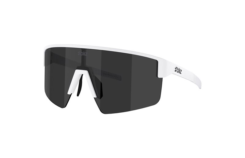 Cykelbriller Bliz P004S Matte White-Smoke