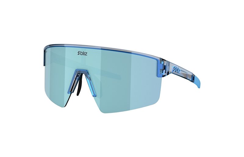 Cykelbriller Bliz P004S Transparent Blue-Ice Blue