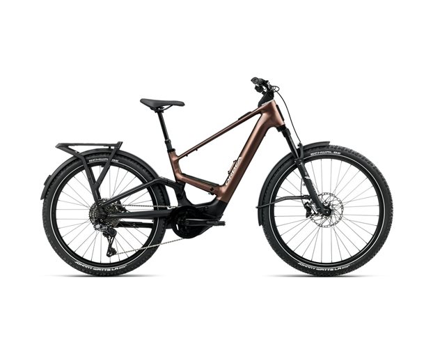El-hybridcykel Orbea Muga 20 750Wh Metallic Rust/Diamond Black