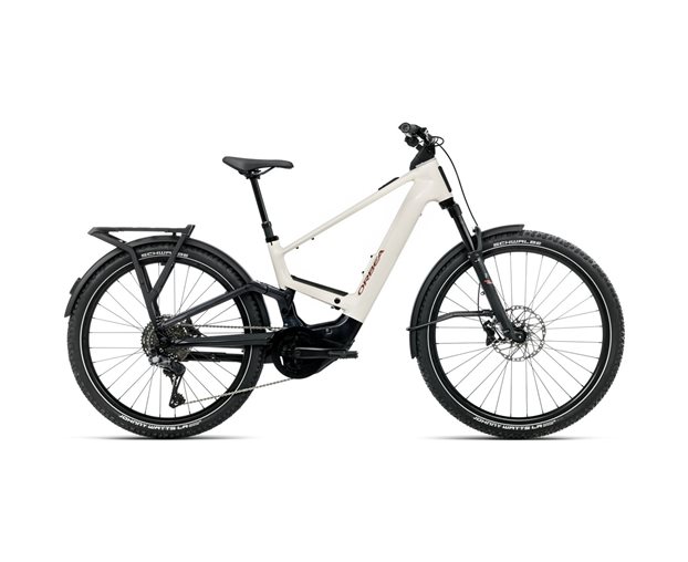 El-hybridcykel Orbea Muga 20 750Wh Ivory White/Black