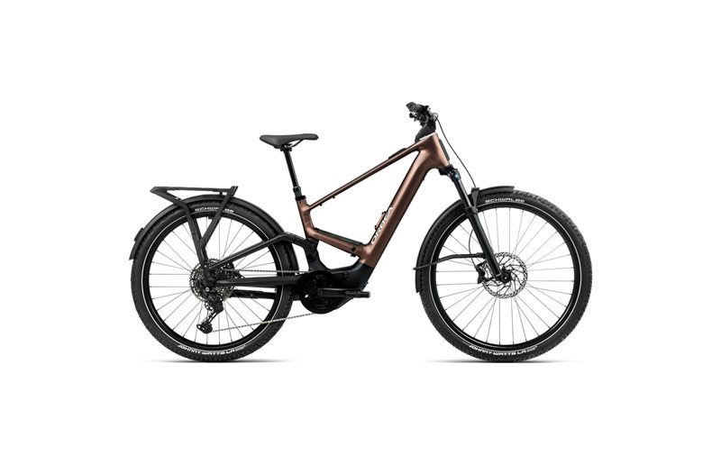 El-hybridcykel Orbea Muga 30 600Wh Metallic Rust/Diamond Black