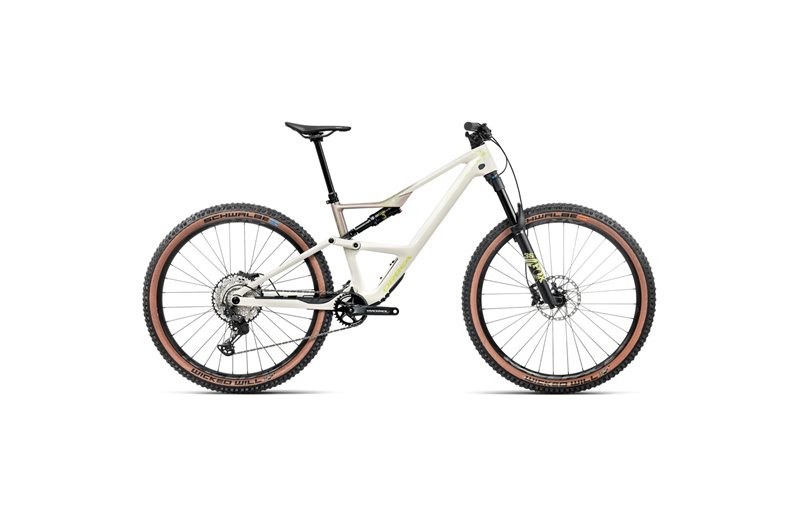 Täysjousto maastopyörä Orbea Occam SL M30 Ivory White/Nickel