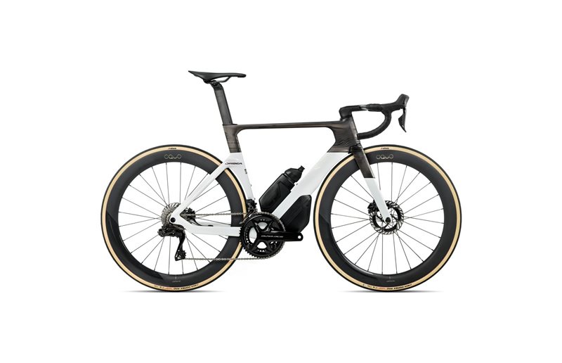 Aero maantiepyörä Orbea Orca Aero M10iLTD Dura-Ace Di2 Magic Gold/Carbon Raw