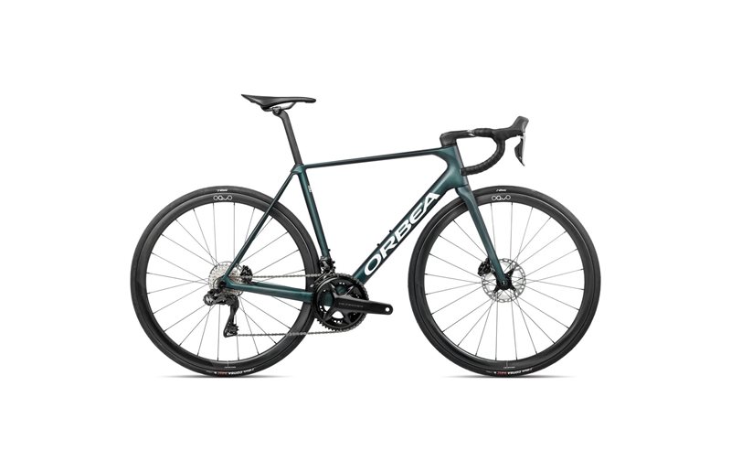 Racercykel Orbea Orca M20iTeam Ultegra Di2 Escape Green/Carbon View Matt