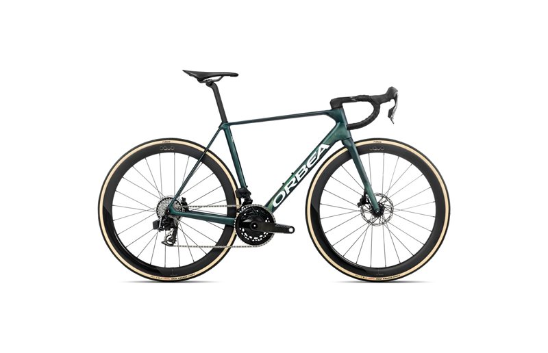 Maantiepyörä Orbea Orca M21eLTD PWR Force AXS Escape Green/Carbon View Matt