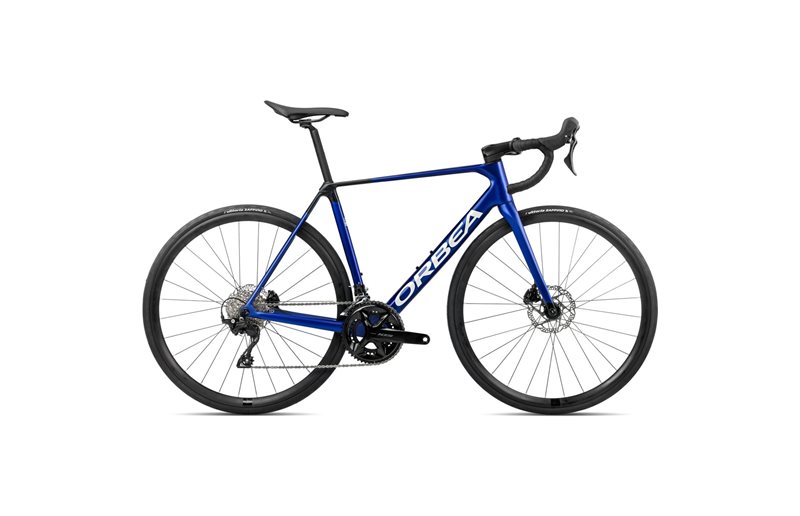 Landeveissykkel Orbea Orca M30 105 Cobalt Blue/Carbon Raw