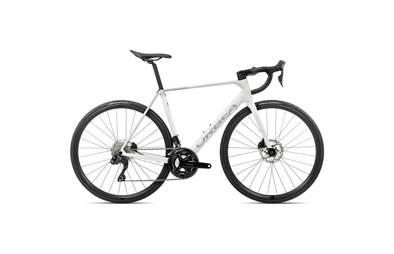 Landeveissykkel Orbea Orca M30i 105 Di2 Iris White/Lilac