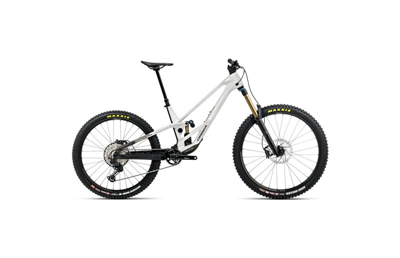 Enduro MTB Orbea Rallon E-Team 450CS White Chich/Diamond Black