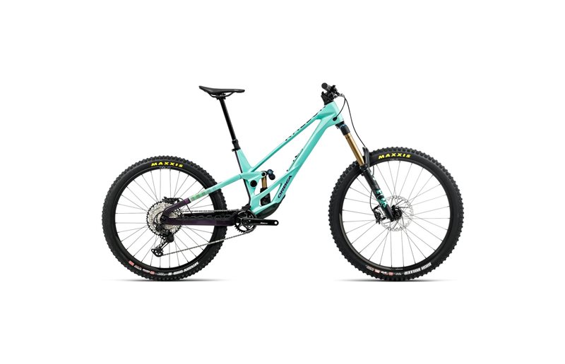 Enduro MTB Orbea Rallon E-Team 450CS Aloha Green/Fantasy Purple Carbon View