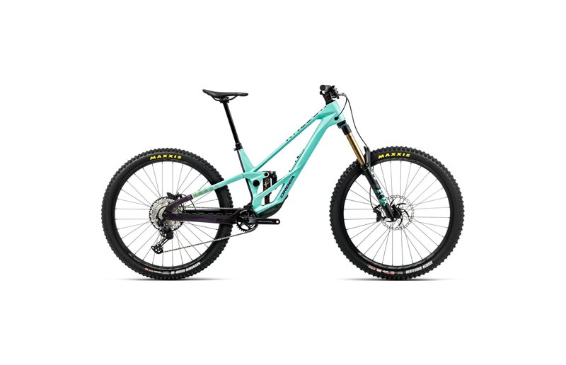 Enduro MTB Orbea Rallon E10 442CS Aloha Green/Fantasy Purple Carbon View