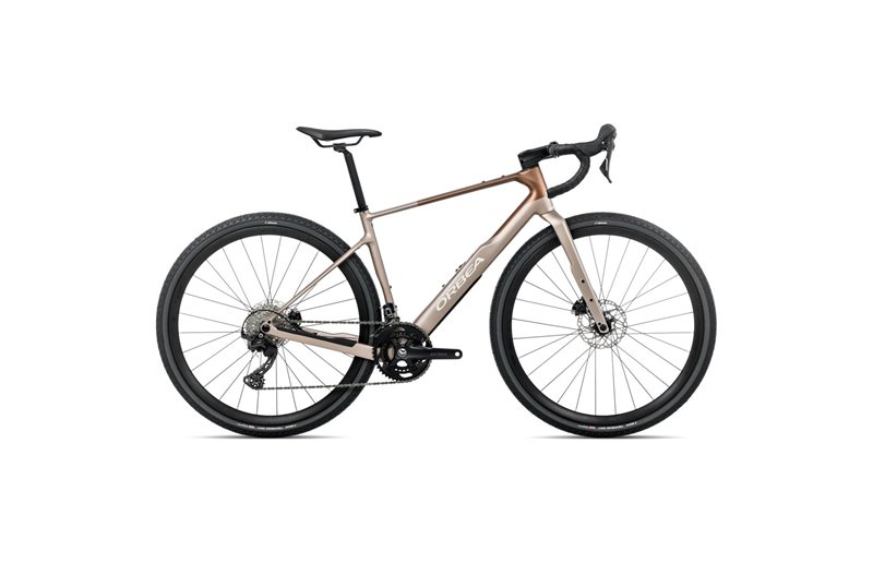 Gravel pyörä Orbea Terra M30Team GRX Nickel/Met Cinnamon