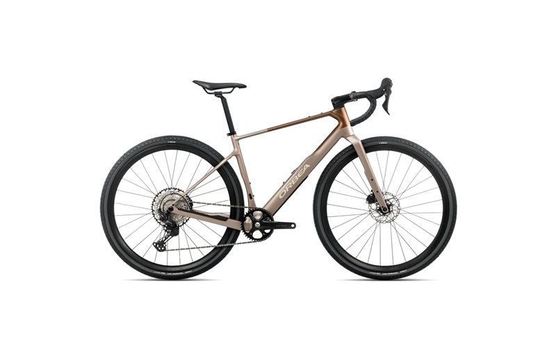 Gravel pyörä Orbea Terra M30Team 1X GRX Nickel/Met Cinnamon