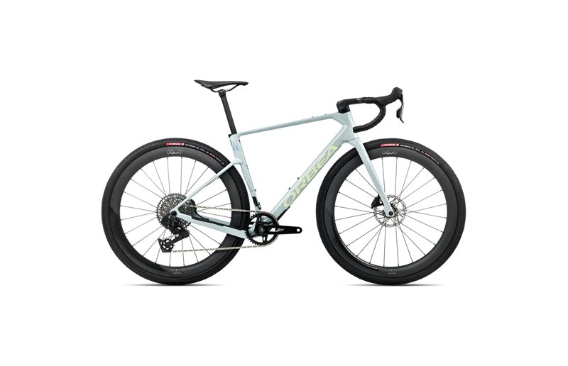 Gravelbike Orbea Terra Race M31eLTD 1X Rival AXS Frozen Concrete