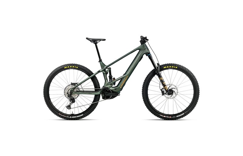 El MTB Orbea Wild M10 Mullet 750Wh Seaweed Carbon View Matt