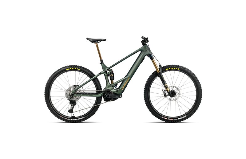 El MTB Orbea Wild M-LTD Mullet 600Wh XTR Di2 Seaweed Carbon View Matt