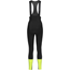 Cykelbyxor GoreWear Swiftride Thermo Bib Tights+ Womens Black/Neon Yellow