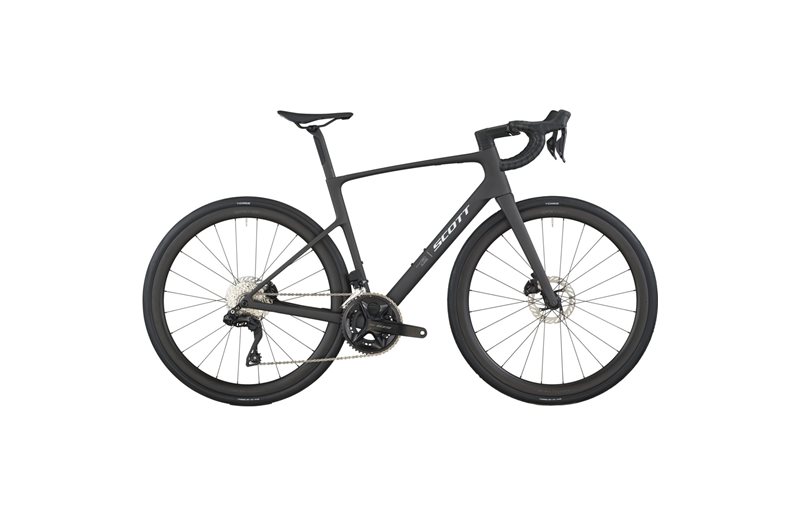 Maantiepyörä Scott Addict 30 Carbon Black
