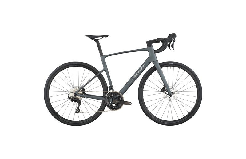 Maantiepyörä Scott Addict 50 Carbon Grey