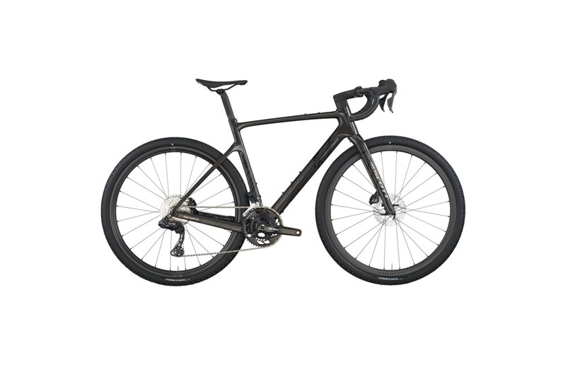 Gravel pyörä Scott Addict Gravel 15 Carbon Black
