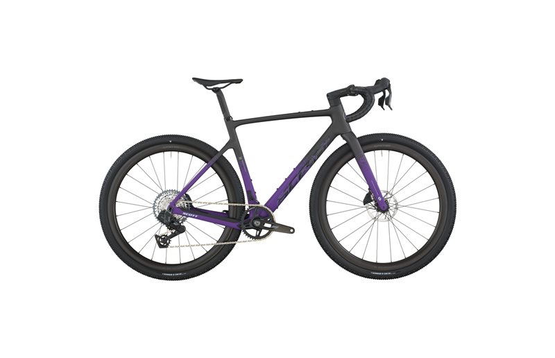 Gravel pyörä Scott Addict Gravel 20 Carbon Black/Indigo Purple