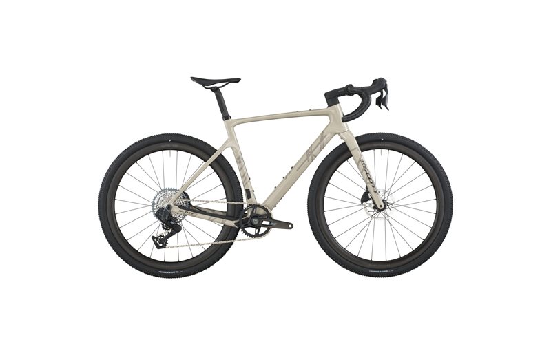 Gravel pyörä Scott Addict Gravel 20 Taupe Beige