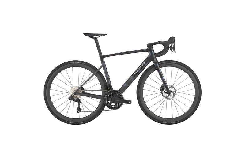 Maantiepyörä Scott Addict RC 10 Sunbeam Black