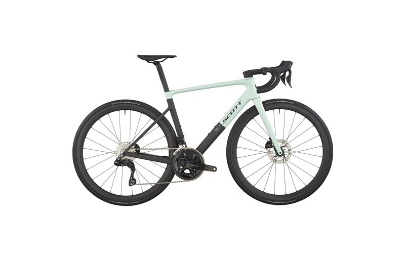 Maantiepyörä Scott Addict RC 30 Frozen Green/Carbon Black