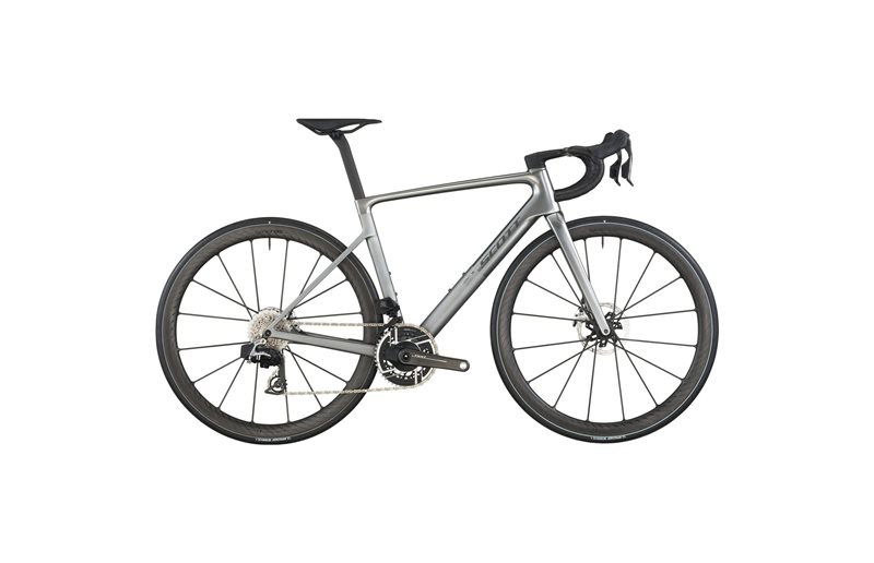 Maantiepyörä Scott Addict RC Ultimate Chrome Silver