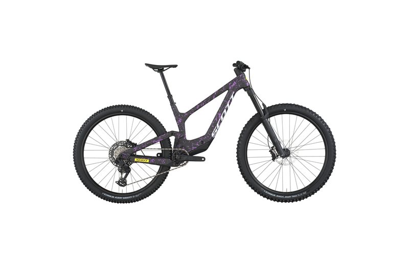 Heldämpad MTB Scott Ransom 920 Carbon Black/Crackle Purple