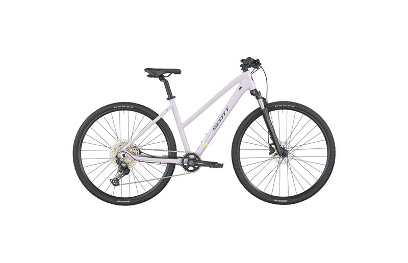 Hybridcykel Scott Sub Cross 10 Slope Violet Pink