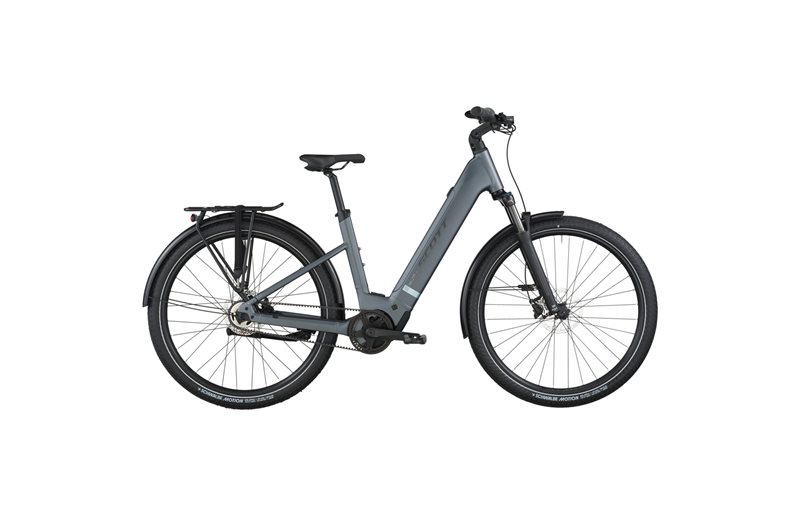 Hybridcykel el Scott Sub Tour 20 Wave Smoke Grey