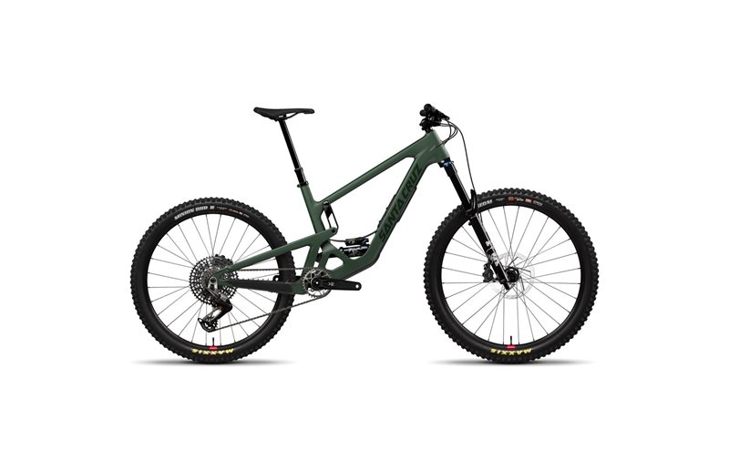 Full suspension MTB Santa Cruz Bronson 5 C 90 Matte Poblano Green