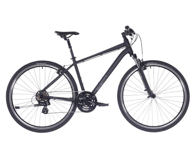 Cross-hybridipyörä Rock Machine Rokk 30 Matte Black