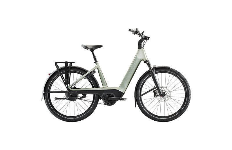 Elcykel Trek Charter+ 5 Auto 540Wh Lowstep Lichen Green