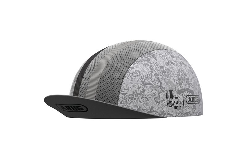 Pyöräilylippis Abus Race Cap Italian White