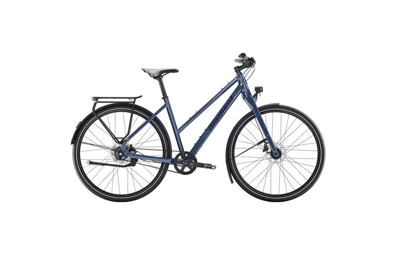 Hybridipyörä Diamant Mahon Style Pro Midstep Vergissmeinnichtblau Metallic