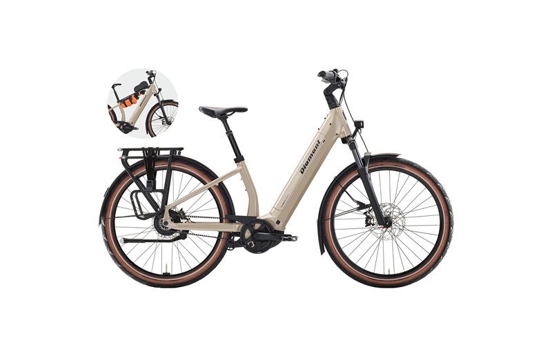 Sähköpyörä Diamant Suvea Style 600Wh Lehmbeige