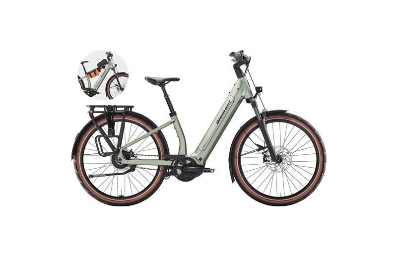 Sähköpyörä Diamant Suvea Style 800Wh Heugrün