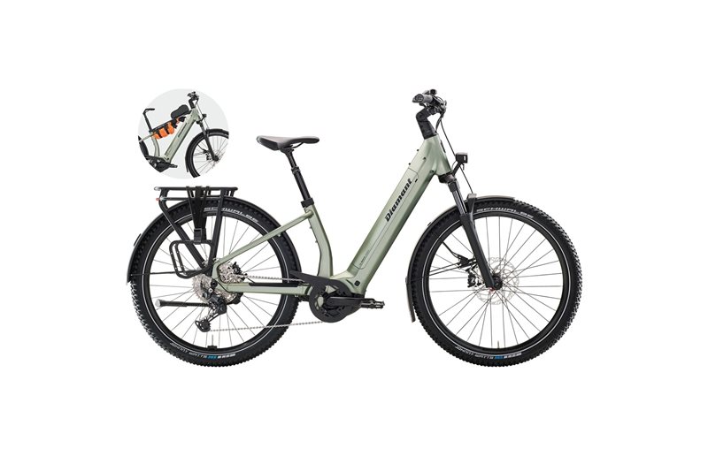 Elcykel Diamant Suvea Trip Plus 600Wh HeugrüN