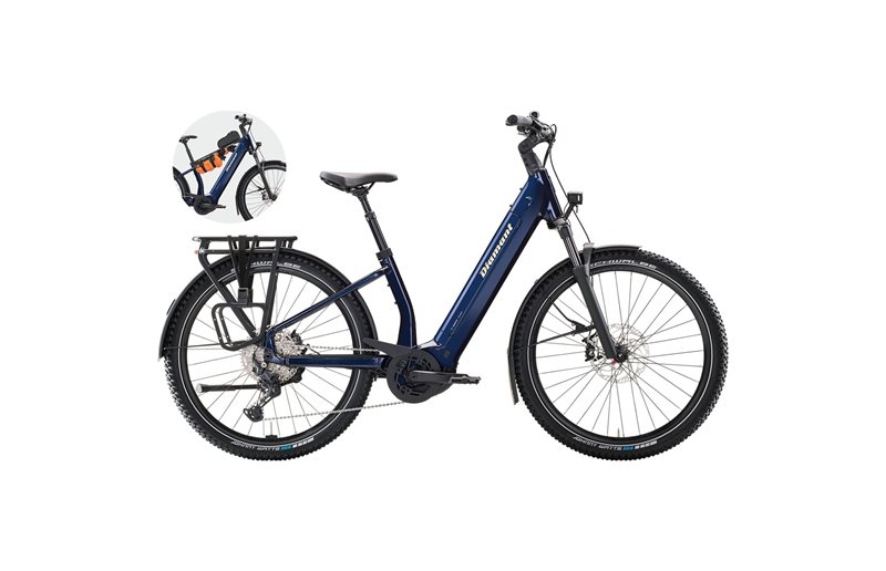 Elcykel Diamant Suvea Trip Plus 800Wh Mitternachtsblau