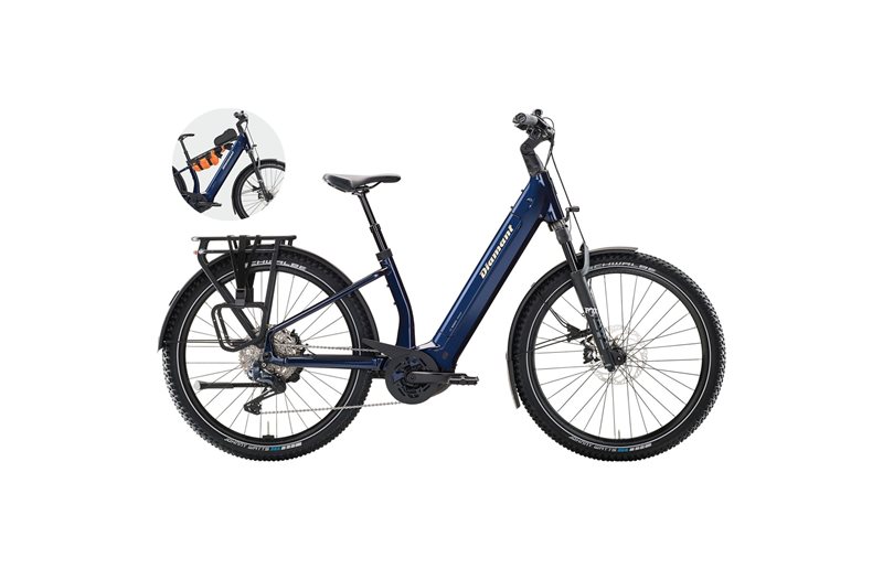 Elcykel Diamant Suvea Trip Pro 800Wh Mitternachtsblau