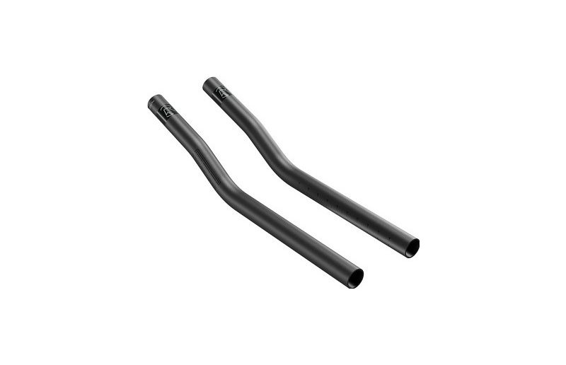 Aerojatkeet PRO Clip-on S-Bend 30 Alloy Black
