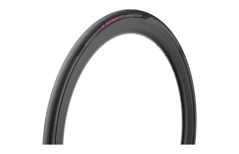 Cykeldäck Pirelli P ZERO Race Color Edition Fucsia Label