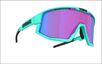 Bliz Cykelglasögon Fusion Nano Optics Violet W Blue Mu