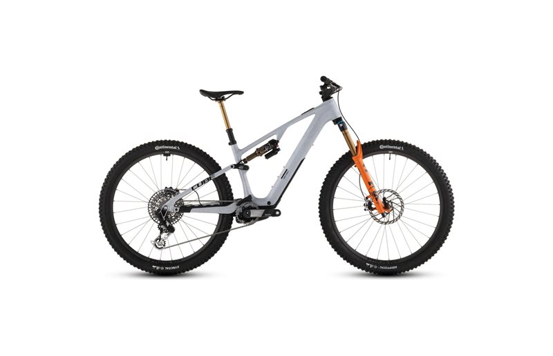 El MTB Cube AMS Hybrid ONE44 C:68X SUPER TM 400X Foggrey/Fibre