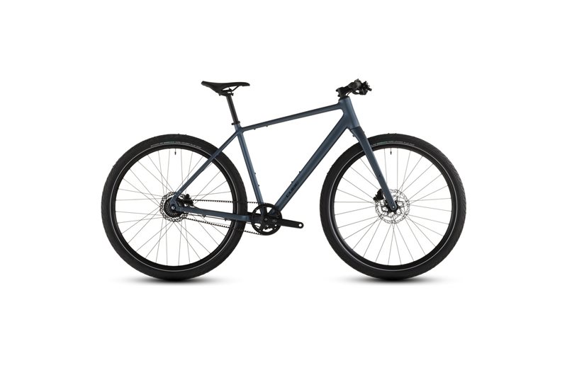 City-hybridipyörä Cube Editor Pro Mineralblue/Chrome