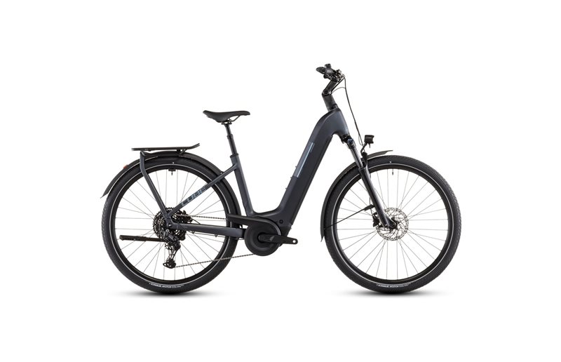 Hybridcykel el Cube Kathmandu Hybrid ONE 800 Low Metallicgrey/Grey