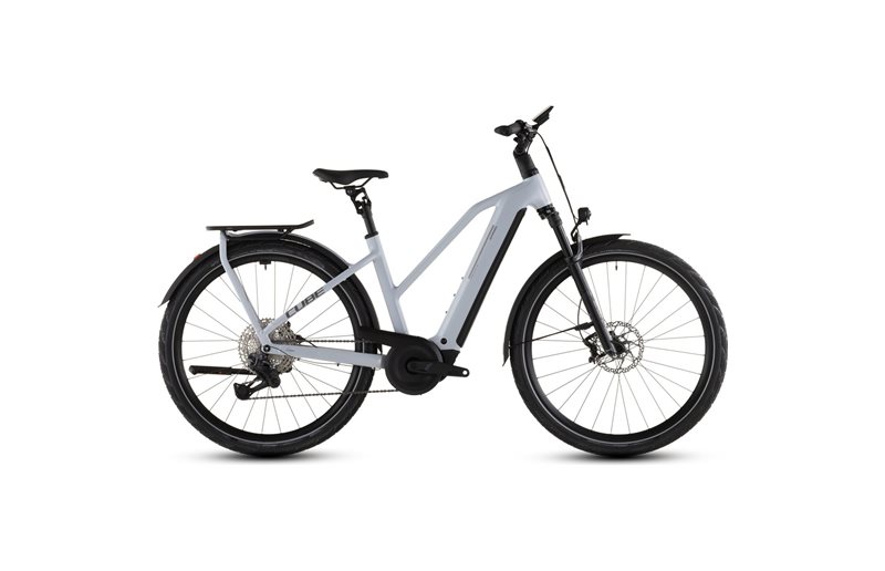 Sähköpyörä hybridi Cube Kathmandu Hybrid SLX 800 Mid Foggrey/Grey